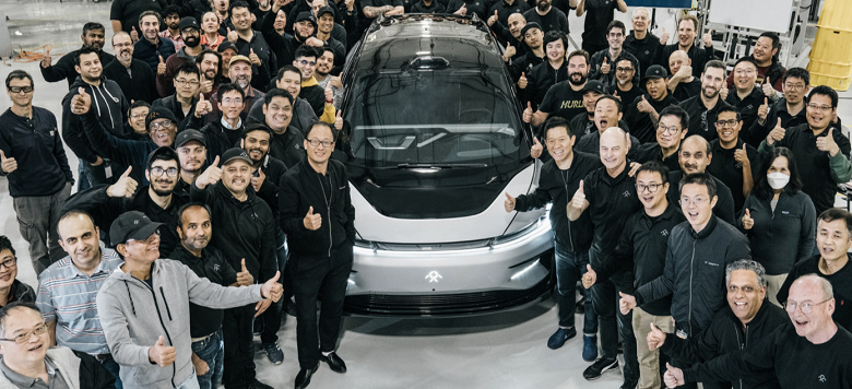 Сильно запоздавший конкурент Tesla. Первый серийный Faraday Future FF91 Futurist сошёл с конвейера